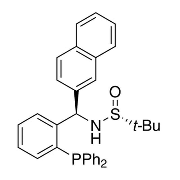 [S(R)]-N-[(R)-[2-(Diphenylphosphino)phenyl](2-naphthalenyl)methyl]-2-methyl-2-propanesulfinamide, 95%|15-8732