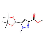 Methyl 1-methyl-5-(4,4,5,5-tetramethyl-1,3,2-dioxaborolan-2-yl)-1H-pyrazole-3-carboxylate|CS-0159352|1616930-45-0