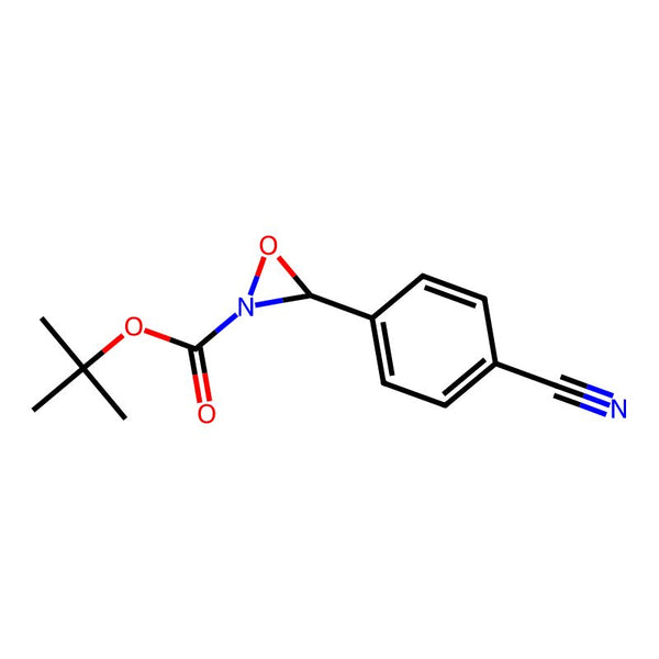 tert-Butyl 3-(4-cyanophenyl)-1,2-oxaziridine-2-carboxylate|CS-0110153|158807-35-3