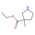 Ethyl 3-methylpyrrolidine-3-carboxylate|CS-0168666|1339653-52-9
