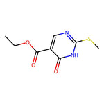 Ethyl 2-(methylthio)-6-oxo-1,6-dihydropyrimidine-5-carboxylate|CS-W002133|53554-29-3