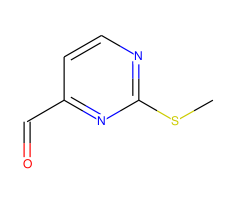 2-(Methylthio)-4-pyrimidinecarboxaldehyde|CS-W019765|1074-68-6
