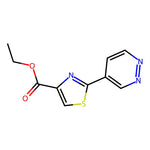 Ethyl 2-(pyridazin-4-yl)thiazole-4-carboxylate|CS-0101428|955399-62-9