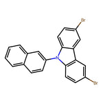 3,6-Dibromo-9-(naphthalen-2-yl)-9H-carbazole|CS-0181617|1221237-83-7