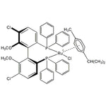Chloro[(S)-(-)-5,5'-dichloro-6,6'-dimethoxy-2,2'-bis(diphenylphosphino)-1,1'-biphenyl](p-cymene)ruthenium(II) chloride CH2Cl2 adduct|44-0122|821793-35-5