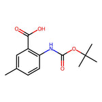 2-(tert-Butoxycarbonylamino)-5-methyl-benzoic acid|CS-0061286|669713-60-4