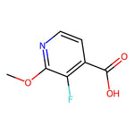3-Fluoro-2-methoxyisonicotinic acid|CS-0162545|1214362-24-9