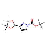tert-Butyl 3-(4,4,5,5-tetramethyl-1,3,2-dioxaborolan-2-yl)-1H-pyrazole-1-carboxylate|CS-0175398|914672-66-5