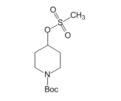 1-Boc-4-methanesulfonyloxy-piperidine, 97%|479869|141699-59-4