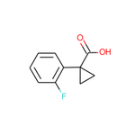 1-(2-Fluorophenyl)cyclopropane-1-carboxylic acid|CS-W017213|306298-00-0