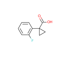 1-(2-Fluorophenyl)cyclopropane-1-carboxylic acid|CS-W017213|306298-00-0