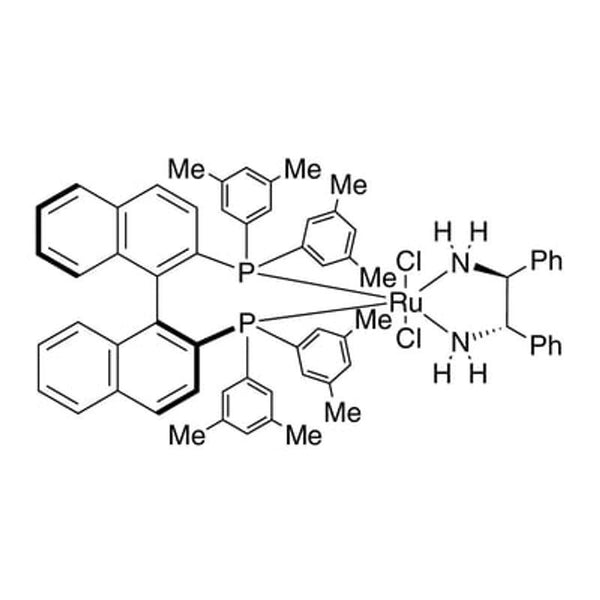 Dichloro{(S)-(-)-2,2'-bis[di(3,5-xylyl)phosphino]-1,1'-binaphthyl}[(1S,2S)-(-)-1,2-diphenylethylenediamine]ruthenium(II) RuCl2[(S)-xylbinap][(S,S)-dpen]|44-0224|220114-03-4