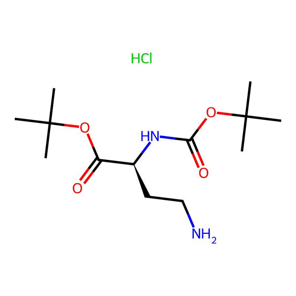(S)-tert-Butyl 4-amino-2-((tert-butoxycarbonyl)amino)butanoate hydrochloride|CS-0208935|250611-08-6