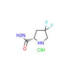 (S)-4,4-Difluoropyrrolidine-2-carboxamide hydrochloride|CS-0042848|426844-51-1