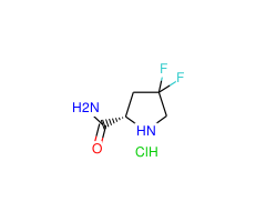 (S)-4,4-Difluoropyrrolidine-2-carboxamide hydrochloride|CS-0042848|426844-51-1