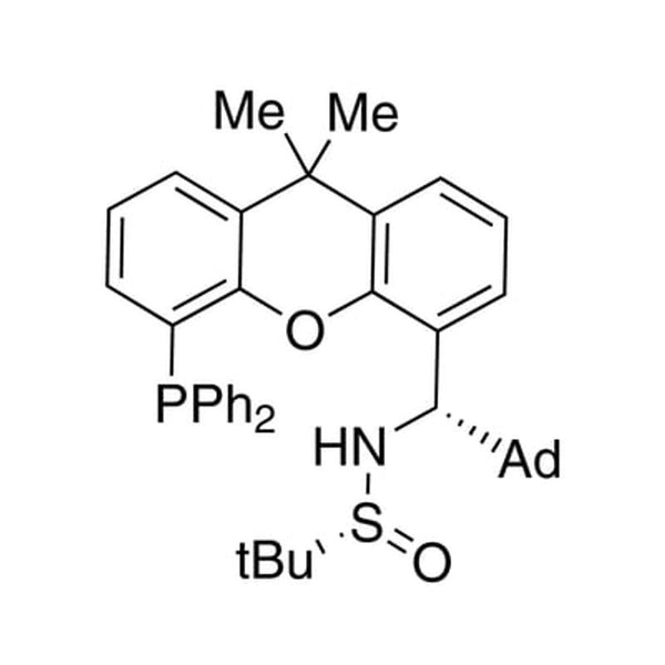 [S(R)]-N-((1S)-(Adamantan-1-yl)(5-(diphenylphosphanyl)-9,9-dimethyl-9H-xanthen-4-yl)methyl)-2-methyl-2-propanesulfinamide, 95%|15-8404|2183514-08-9