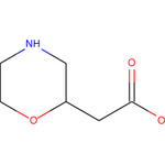 Morpholin-2-yl-acetic acid|CS-W004631|180863-27-8