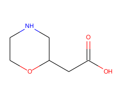 Morpholin-2-yl-acetic acid|CS-W004631|180863-27-8