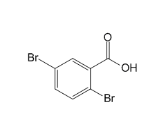 2,5-Dibromobenzoic acid, 98%|483378|610-71-9