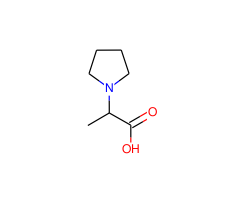 2-(1-Pyrrolidyl)propanoic acid|CS-0154982|123912-78-7