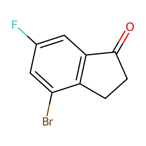 4-Bromo-6-fluoro-2,3-dihydro-1H-inden-1-one|CS-0041876|174603-56-6