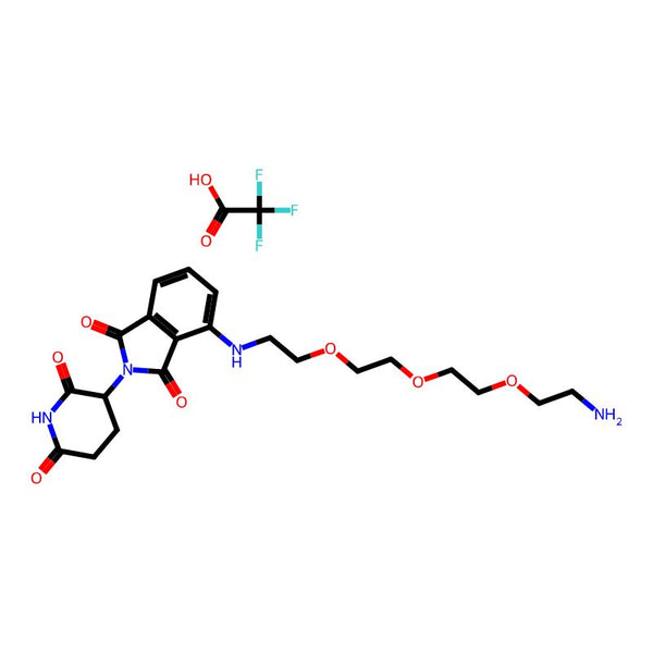 Pomalidomide-PEG3-C2-NH2 (TFA)|CS-0100266|2414913-97-4