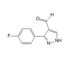 3-(4-Fluorophenyl)-1H-pyrazole-4-carbaldehyde, 97%|250171|306936-57-2