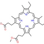 Mesoporphyrin IX, dimethyl ester, 97%|07-1150|1263-63-4