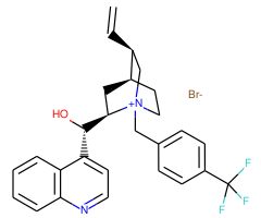 (1S,2R,4S,5R)-2-((S)-Hydroxy(quinolin-4-yl)methyl)-1-(4-(trifluoromethyl)benzyl)-5-vinylquinuclidin-1-ium bromide|CS-0438859|95088-20-3