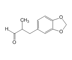 2-Methyl-3-(3,4-methylenedioxyphenyl)-propanal, 97%|489543|1205-17-0