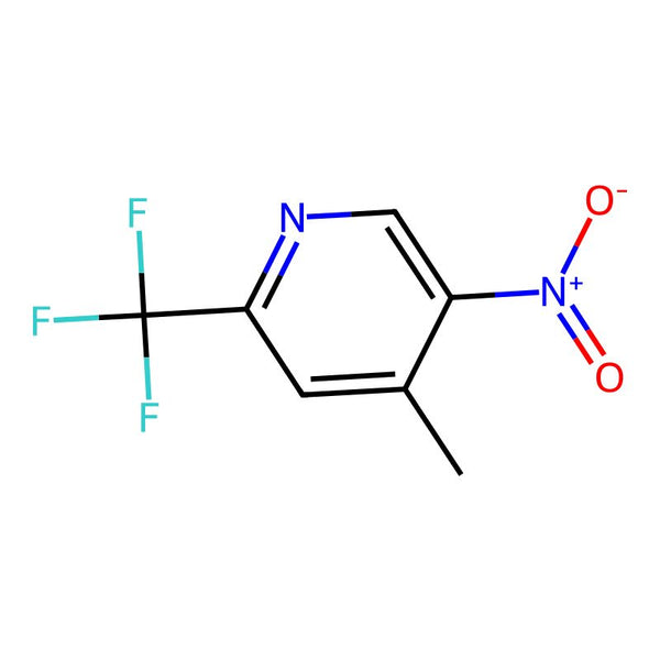 4-Methyl-5-nitro-2-(trifluoromethyl)pyridine|CS-0029854|944317-53-7