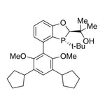 2-((2R,3R)-3-(tert-Butyl)-4-(3,5-dicyclopentyl-2,6-dimethoxyphenyl)-2,3-dihydrobenzo[d][1,3]oxaphosphol-2-yl)propan-2-ol, min. 97%, (99% ee)  (2R,3R)-Baryphos|15-6910|2416226-97-4