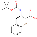 (R)-4-(2-Bromophenyl)-3-((tert-butoxycarbonyl)amino)butanoic acid|CS-0154555|765263-36-3