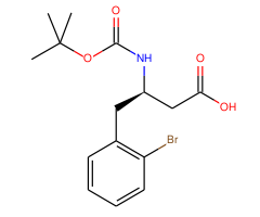 (R)-4-(2-Bromophenyl)-3-((tert-butoxycarbonyl)amino)butanoic acid|CS-0154555|765263-36-3