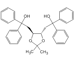 ((4R,5R)-2,2-Dimethyl-1,3-dioxolane-4,5-diyl)bis(diphenylmethanol)|CS-W009636|93379-48-7