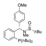 [S(R)]-N-[(S)-(4-Methoxyphenyl)[2-(di-tert-butylphosphino)phenyl]methyl]-N,2-dimethyl-2-propanesulfinamide, 95%|15-0187|2561513-54-8