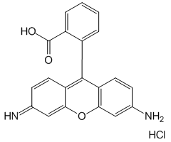 Rhodamine 110, 98.5%|196875|13558-31-1