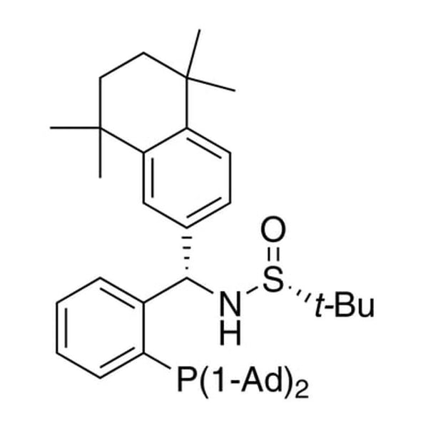 [S(R)]-N-((S)-(2-(Diadamantanphosphino)phenyl)(5,6,7,8-tetrahydro-5,5,8,8-tetramethyl-2-naphthalenyl)methyl]-2-methyl-2-propanesulfinamide, 95%|15-0064
