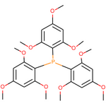 Tris(2,4,6-trimethoxyphenyl)phosphine, min. 97%