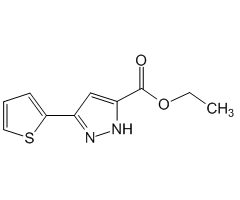 Ethyl 3-(thiophen-2-yl)-1H-pyrazole-5-carboxylate, 97%|214242|121195-03-7