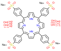Tetrasodium-meso-tetra(4-sulfonatophenyl)porphine dodecahydrate, 95%|497384|39050-26-5