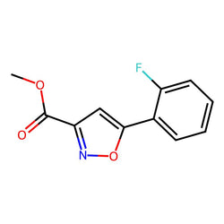 Methyl 5-(2-fluorophenyl)isoxazole-3-carboxylate|CS-0071426|668970-74-9