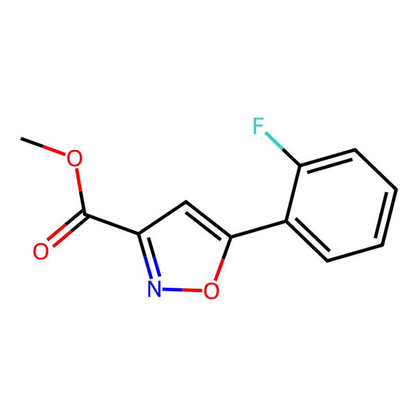 Methyl 5-(2-fluorophenyl)isoxazole-3-carboxylate|CS-0071426|668970-74-9