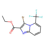 Ethyl 3-bromo-5-(trifluoromethyl)imidazo[1,2-a]pyridine-2-carboxylate|CS-0514476|2102412-93-9