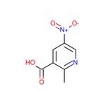 2-Methyl-5-nitro-3-pyridinecarboxylic acid|CS-W000762|59290-81-2