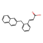 (E)-3-(2-(Naphthalen-2-ylmethyl)phenyl)acrylic acid|CS-0529525|244103-25-1