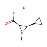Lithium(2R,3R)-3-cyclopropyl-1-methylaziridine-2-carboxylate|CS-0628775|2864383-31-1