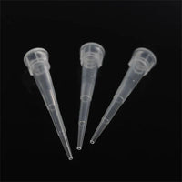 biologix 10μl clear polypropylene non-sterile (rnase & dnase free) autoclavable pipet tips.  pipet tips have molded graduations. 1,000 tips/pack, 10 packs/case|20-0010