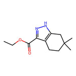 Ethyl 6,6-dimethyl-4,5,6,7-tetrahydro-2H-indazole-3-carboxylate|CS-W000472|1233243-56-5