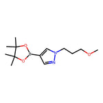 1-(3-Methoxypropyl)-4-(4,4,5,5-tetramethyl-1,3,2-dioxaborolan-2-yl)-1H-pyrazole|CS-W021222|1000801-76-2